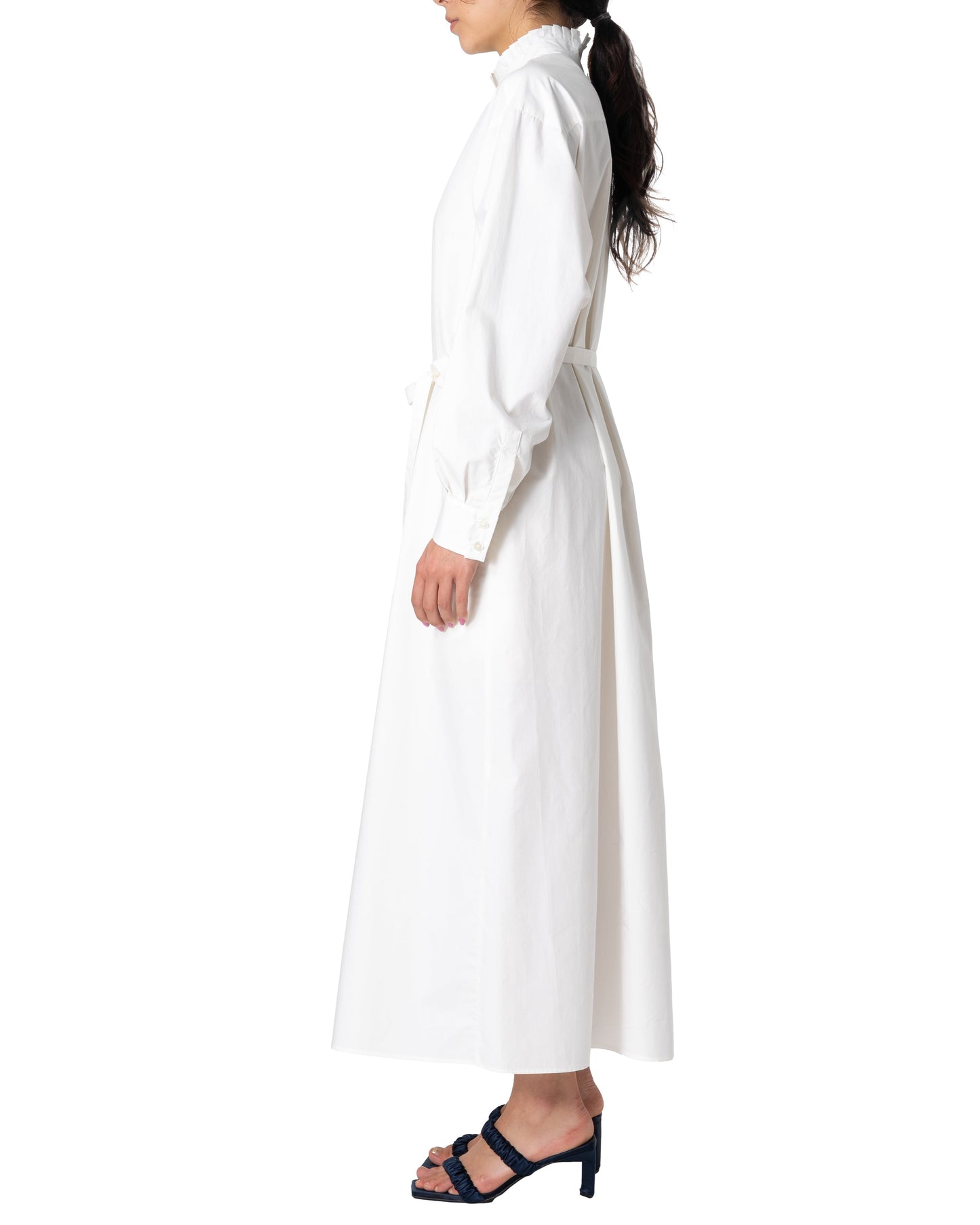 Shirt Dress・White