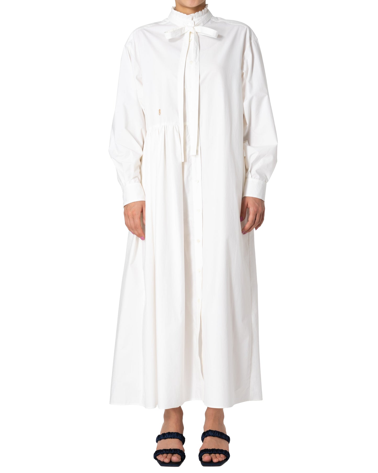 Shirt Dress・White