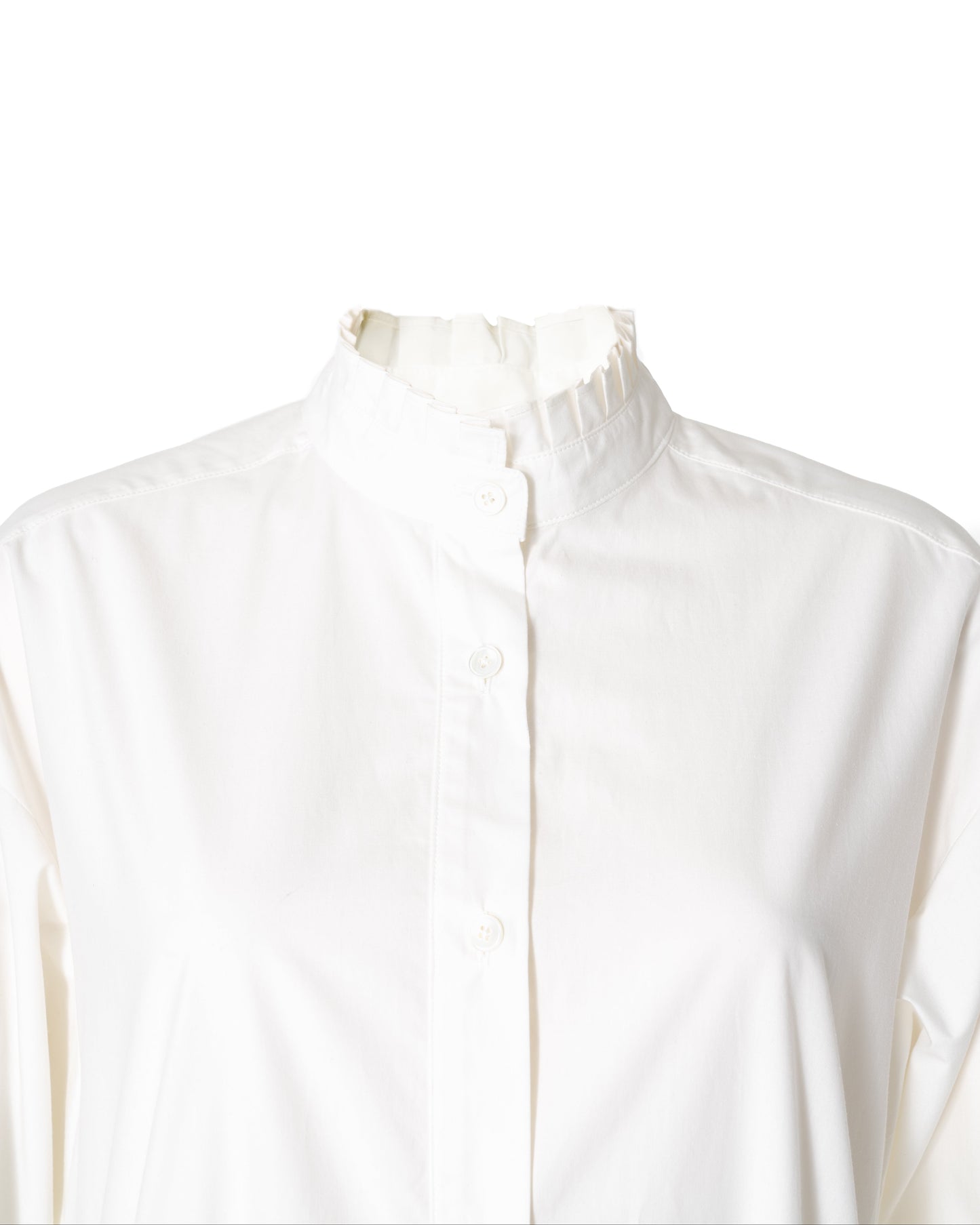 Shirt Dress・White