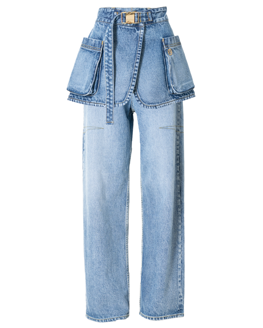 Pop Denim Belt
