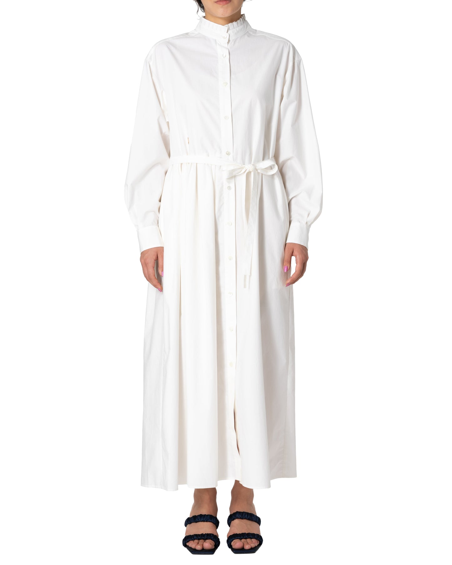 Shirt Dress・White