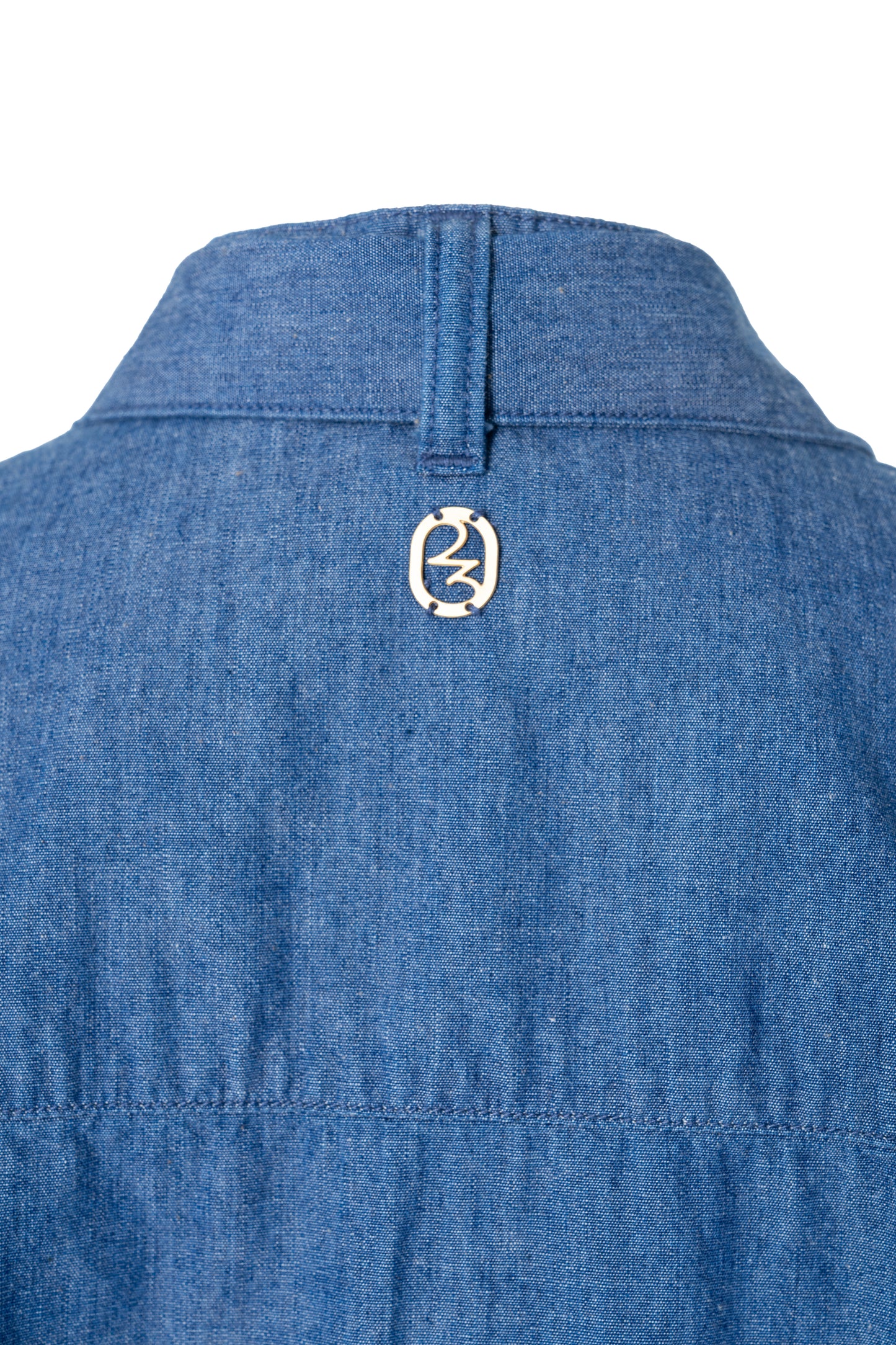 Bow Tie Shirt  / Indigo