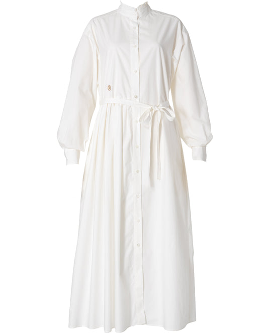 Shirt Dress・White