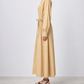 Shirt Dress・Beige