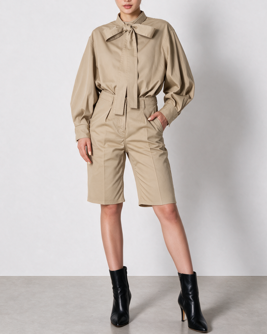 Bow Tie Shirt / Chino