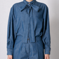 Bow Tie Shirt  / Indigo