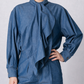 Bow Tie Shirt  / Indigo