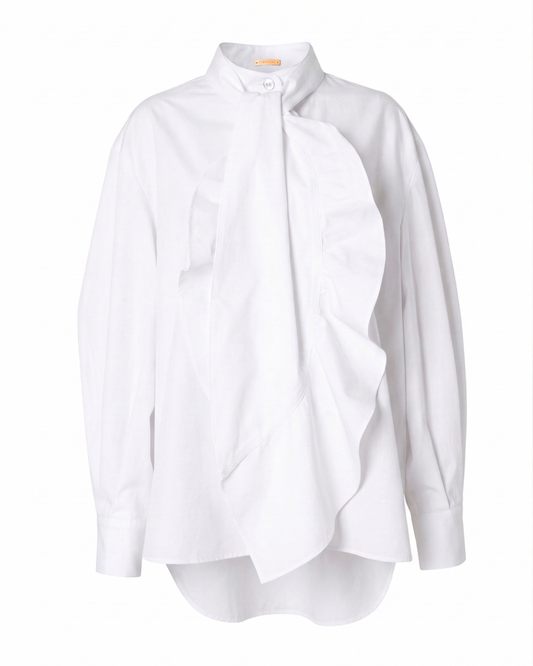 Bow Tie Shirt / White