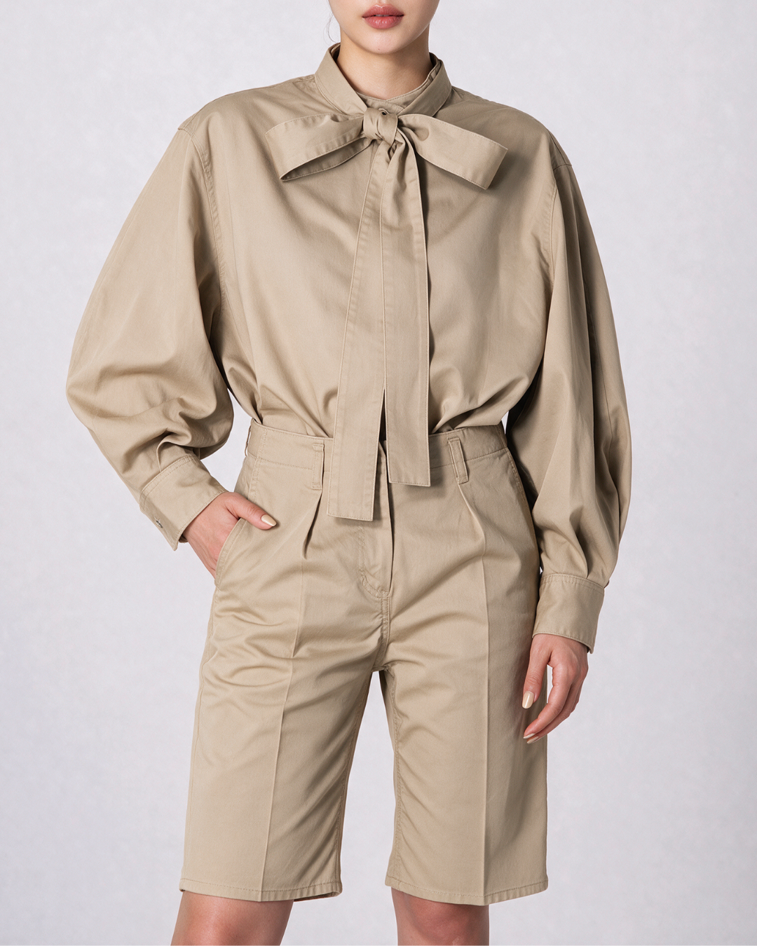 Bow Tie Shirt / Chino