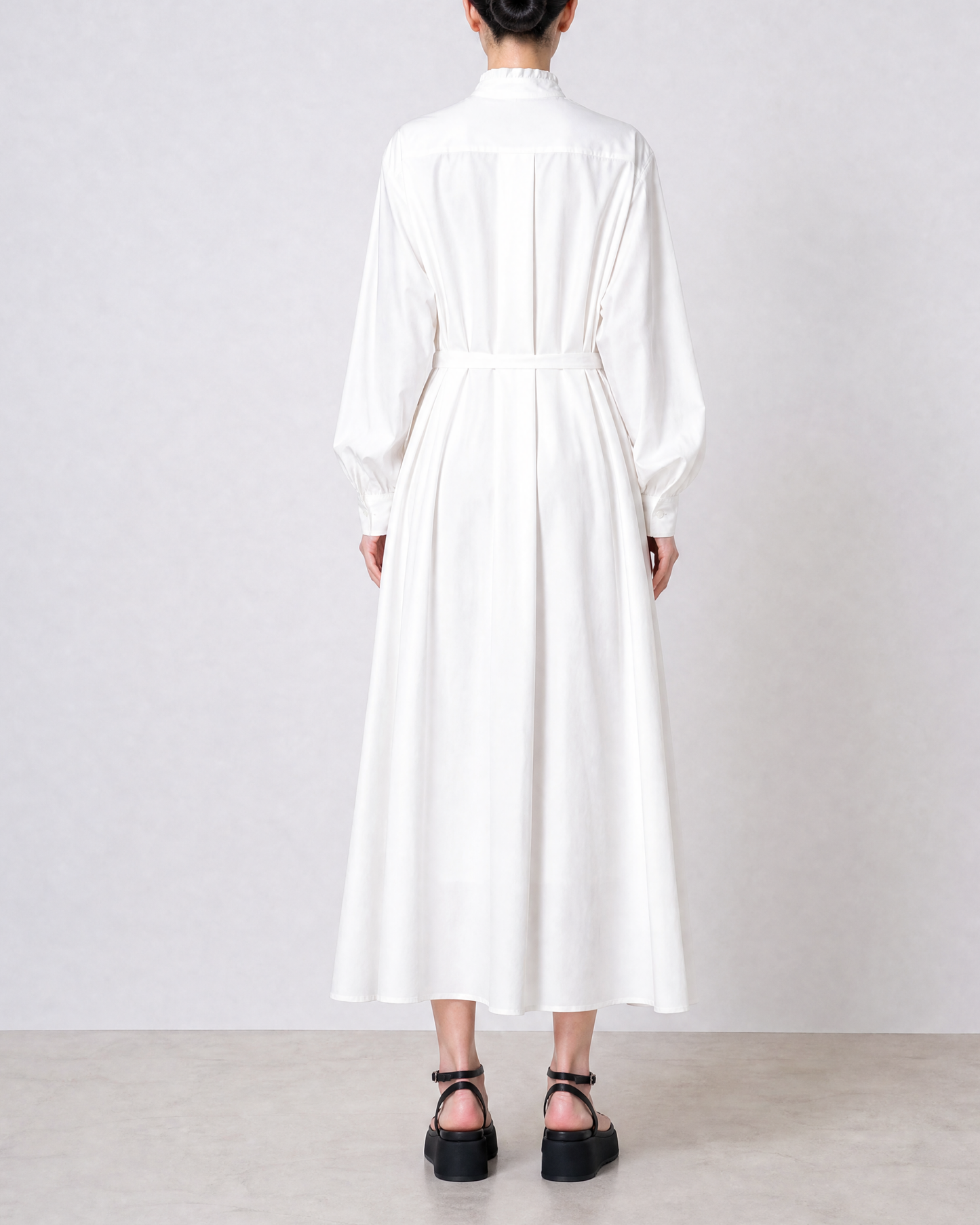 Shirt Dress・White
