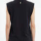 No Sleeve Shirt Black