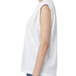 No Sleeve Shirt White