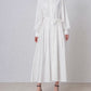 Shirt Dress・White